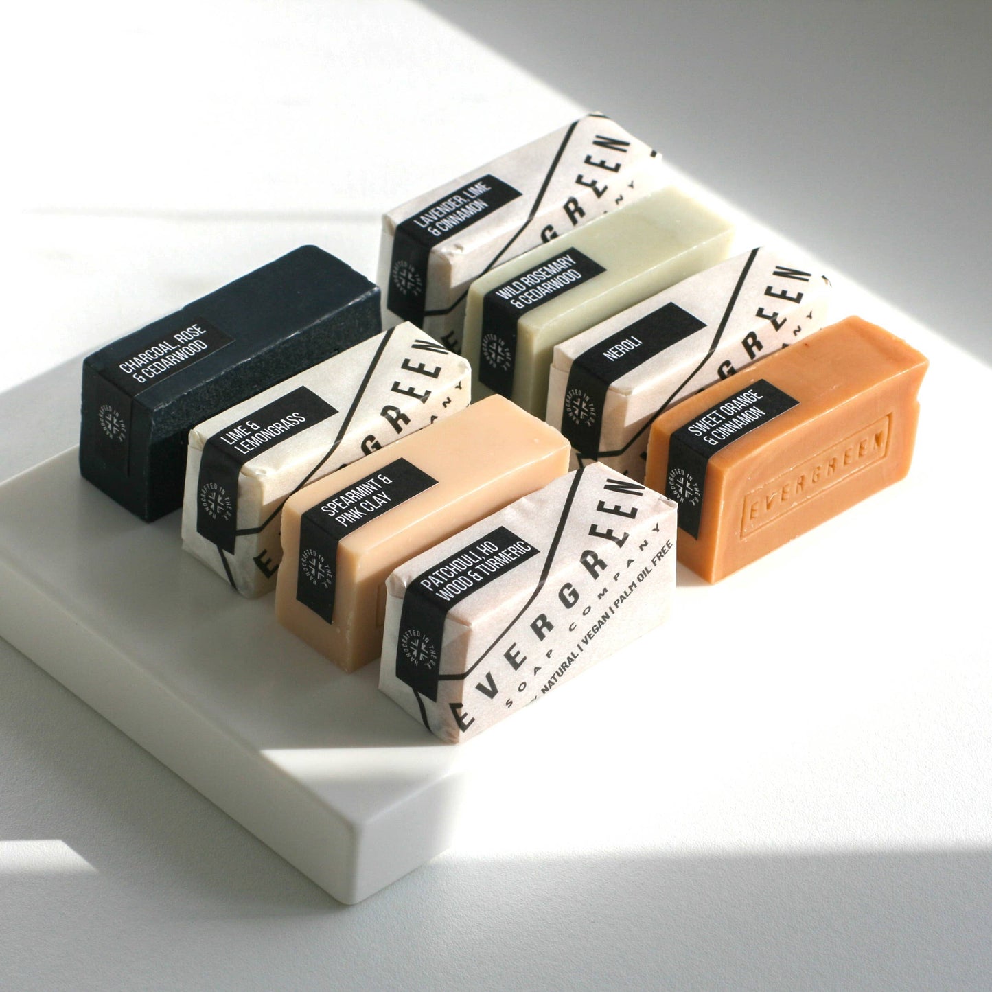 PATCHOULI, HO WOOD & TURMERIC 100% NATURAL SOAP