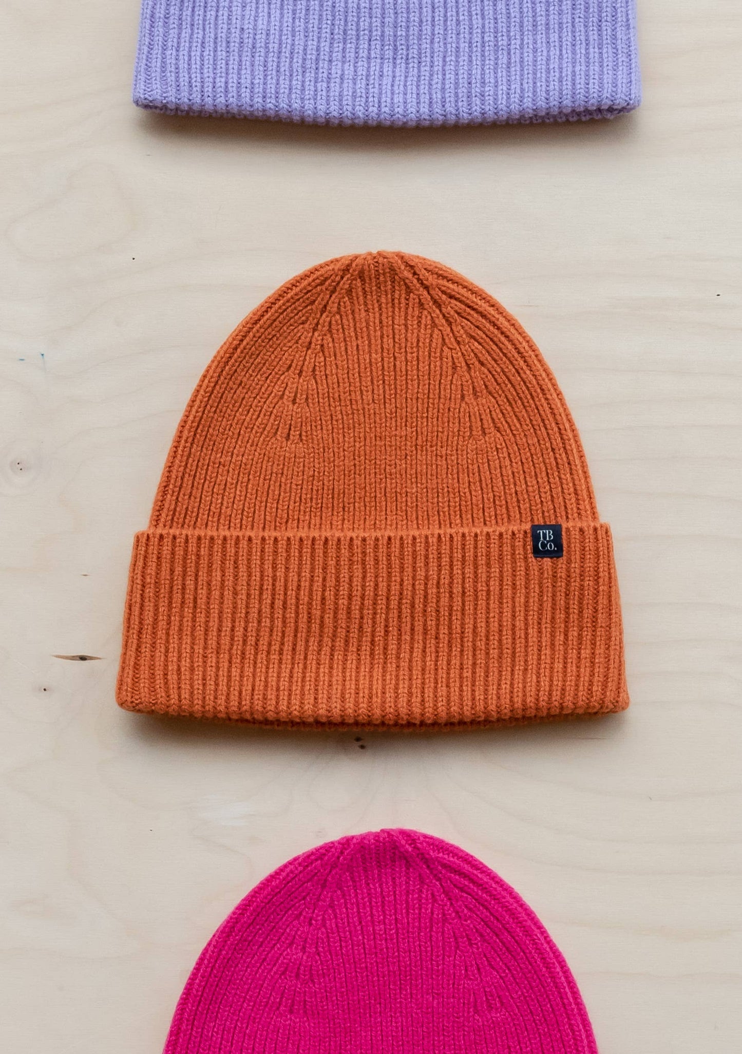 CASHMERE & MERINO WOOL BEANIE | AMBER