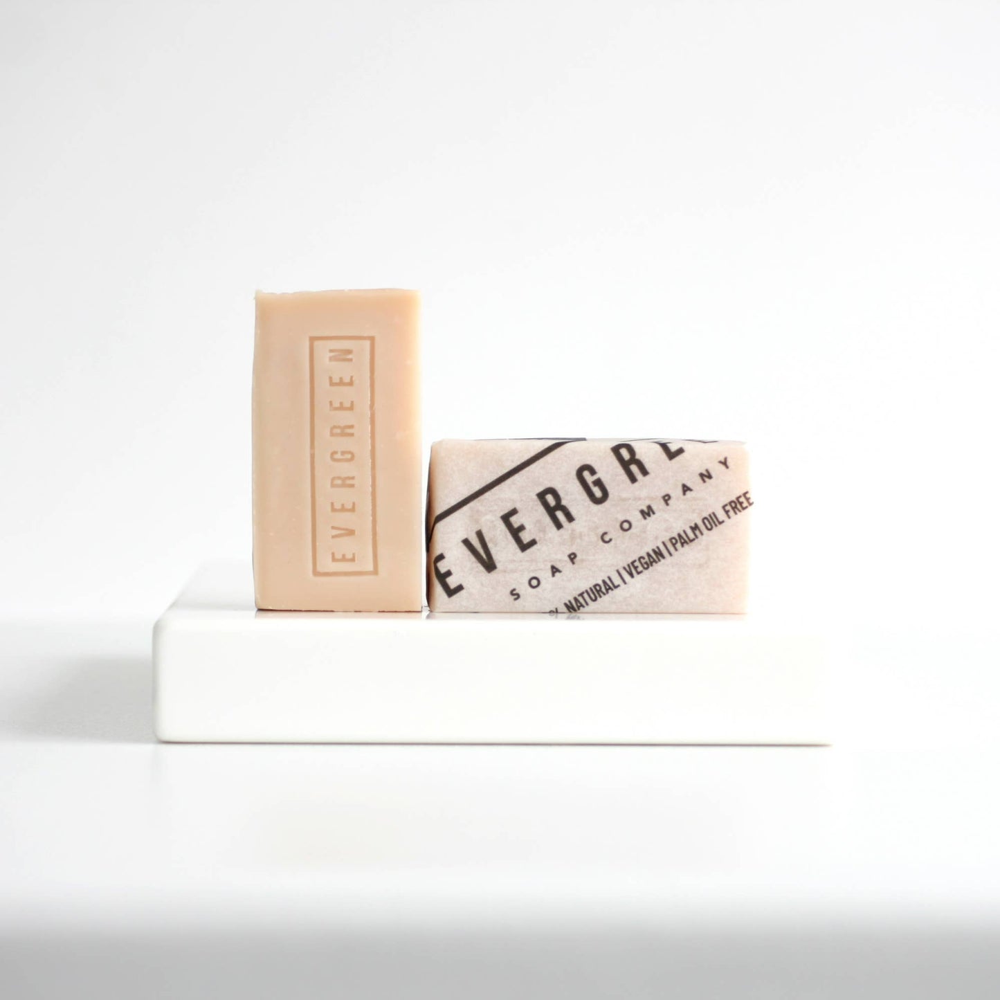 SPEARMINT & PINK CLAY 100% NATURAL SOAP