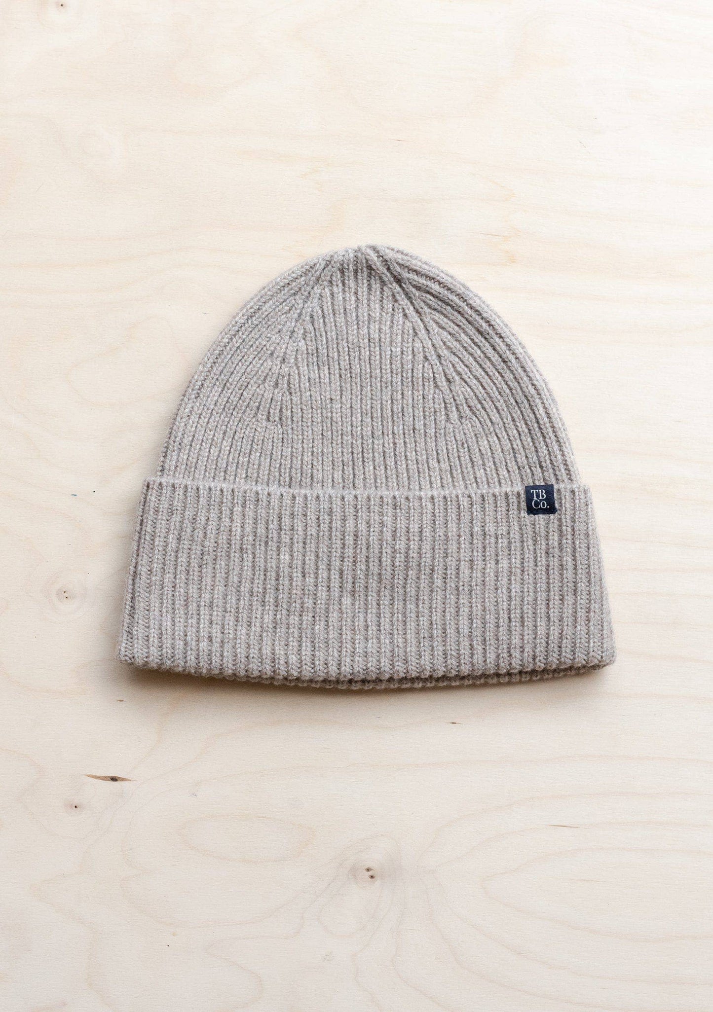CASHMERE & MERINO WOOL BEANIE | OATMEAL MELANGE