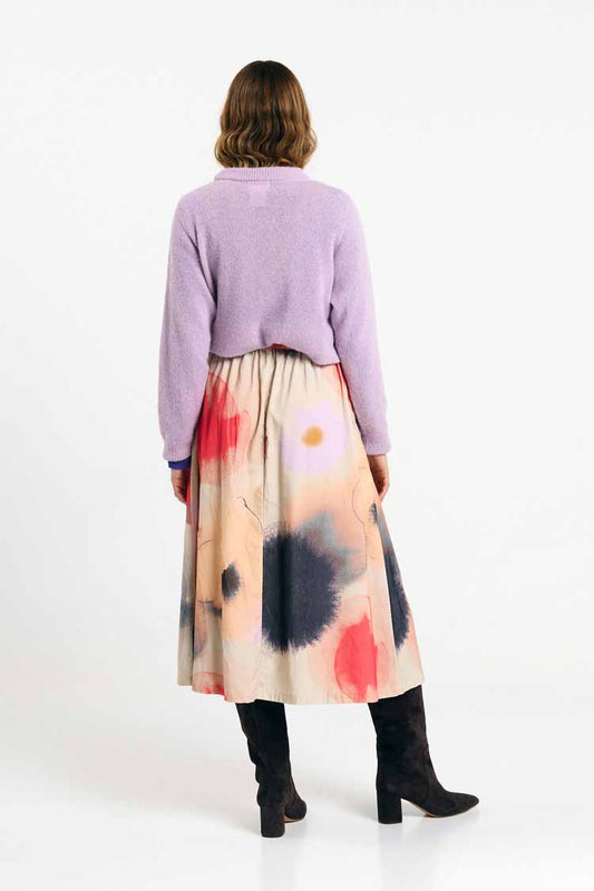 BABOL ALPACA AND MERINO WOOL BLEND JUMPER | LILAC