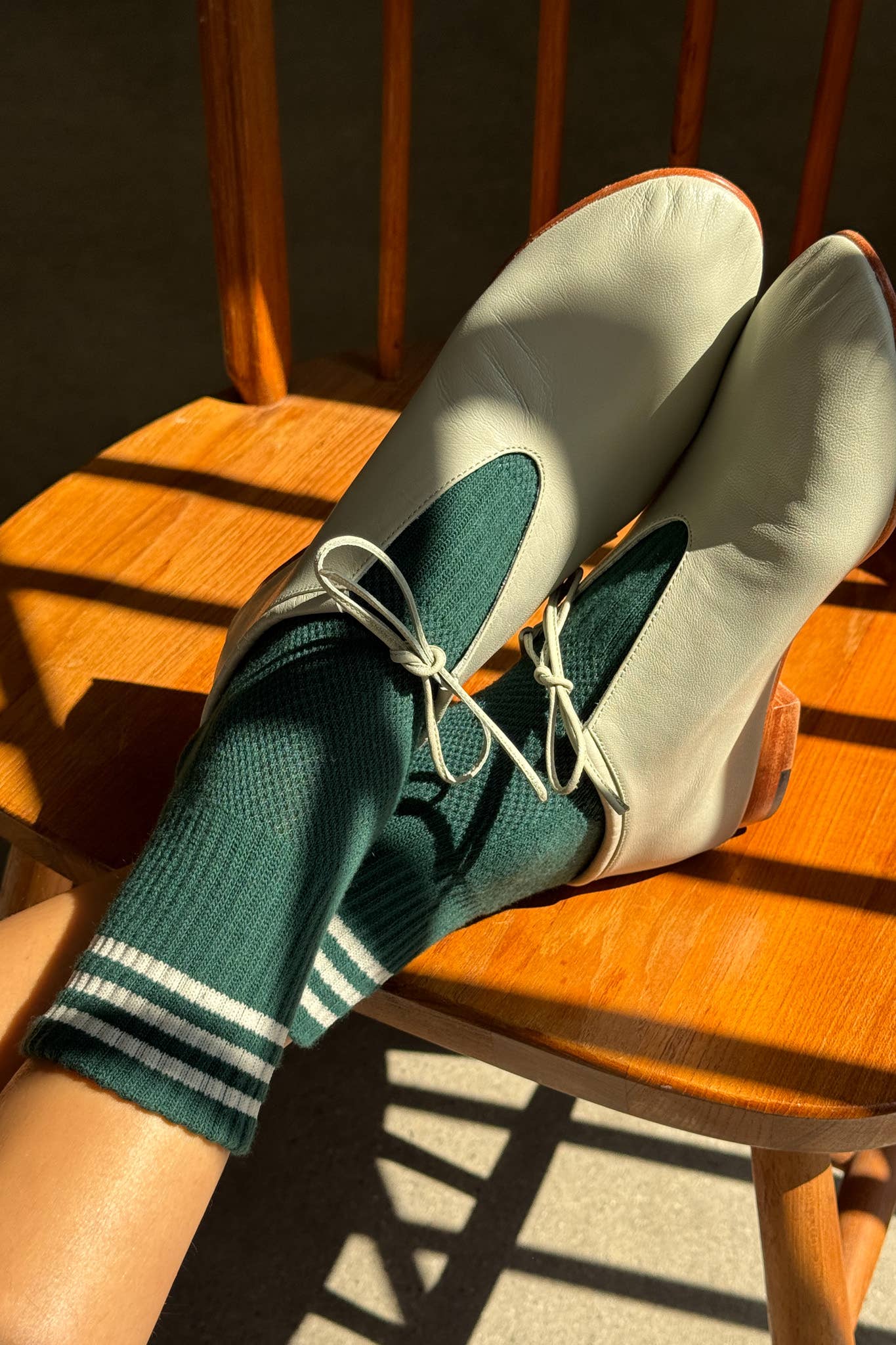 GIRLFRIEND SOCKS | HUNTER GREEN