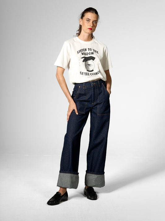 BLUE LEGACY DENIM TROUSERS