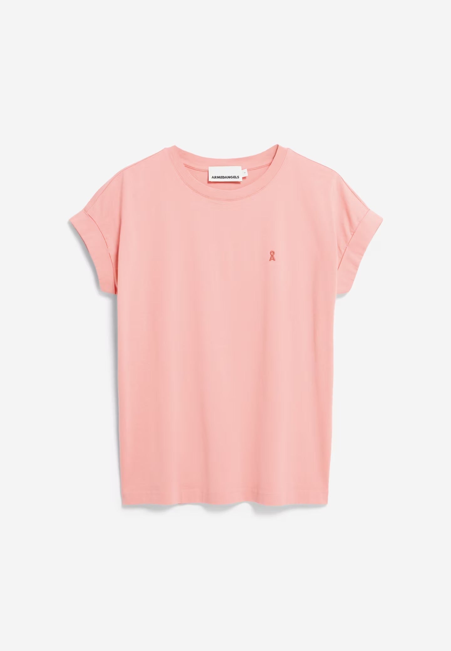 IDAARA ORGANIC COTTON T-SHIRT | DEEP ROSALILLY