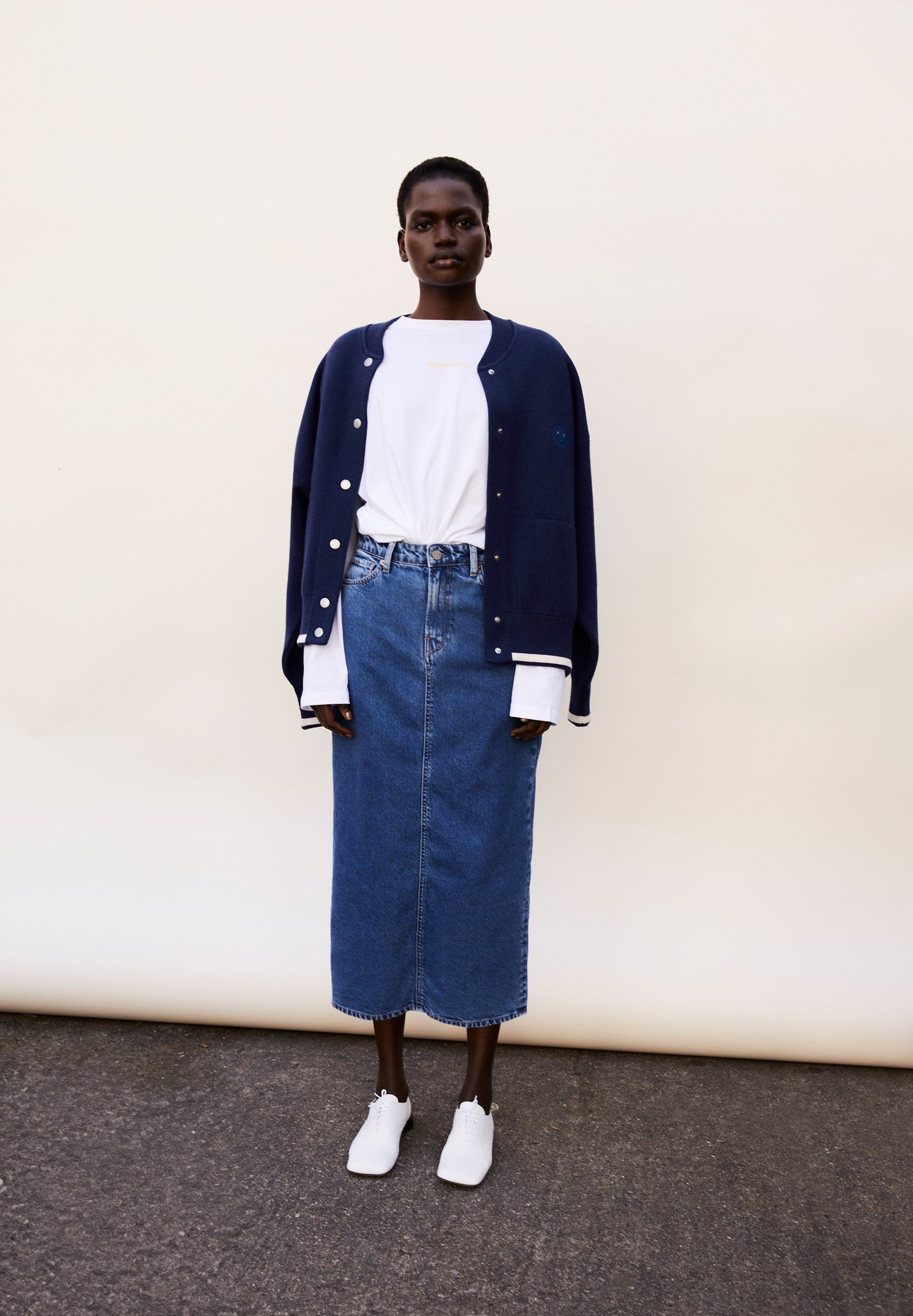 KAALYKE DENIM SKIRT MADE OF RECYCLED COTTON | DAYDREAM