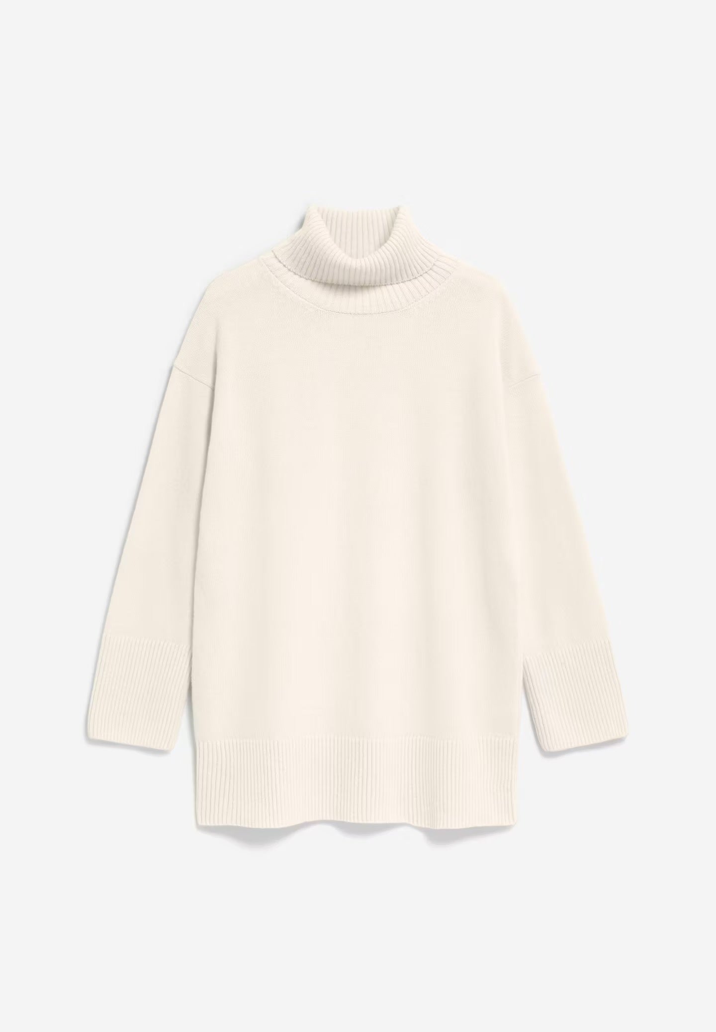 ARDIAA LOOSE FIT ORGANIC WOOL MIX JUMPER | OATMILK