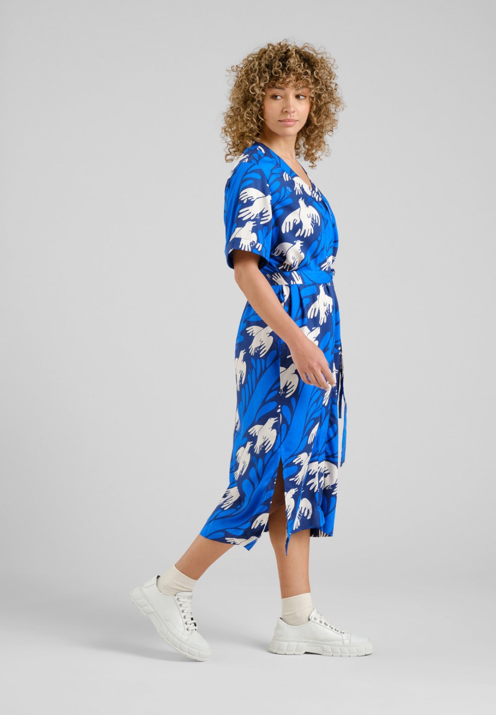 KALLVIK ECOVERO™ DRESS | THE PHOENIX BLUE