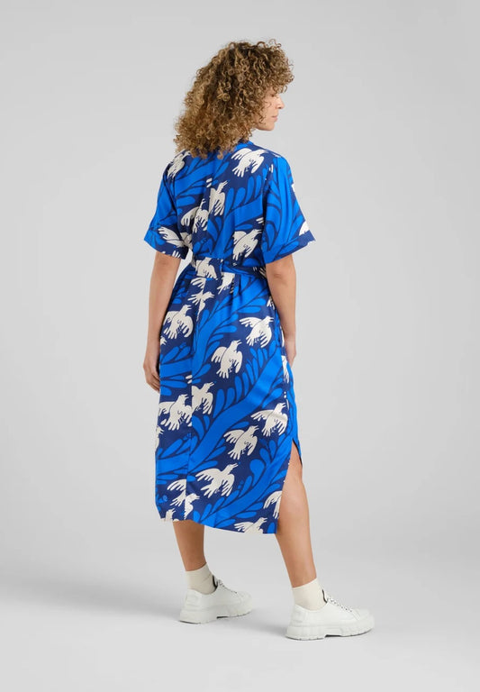 KALLVIK ECOVERO™ DRESS | THE PHOENIX BLUE