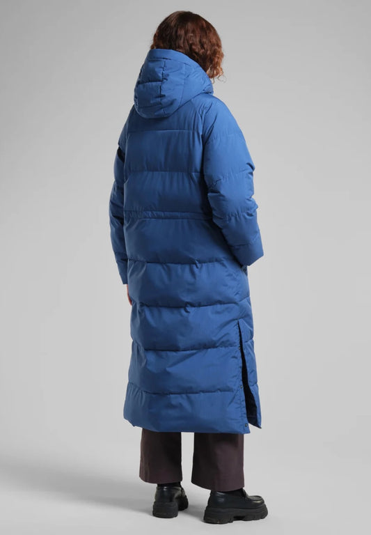 LONG PUFFER COAT KARMAS | TRUE BLUE