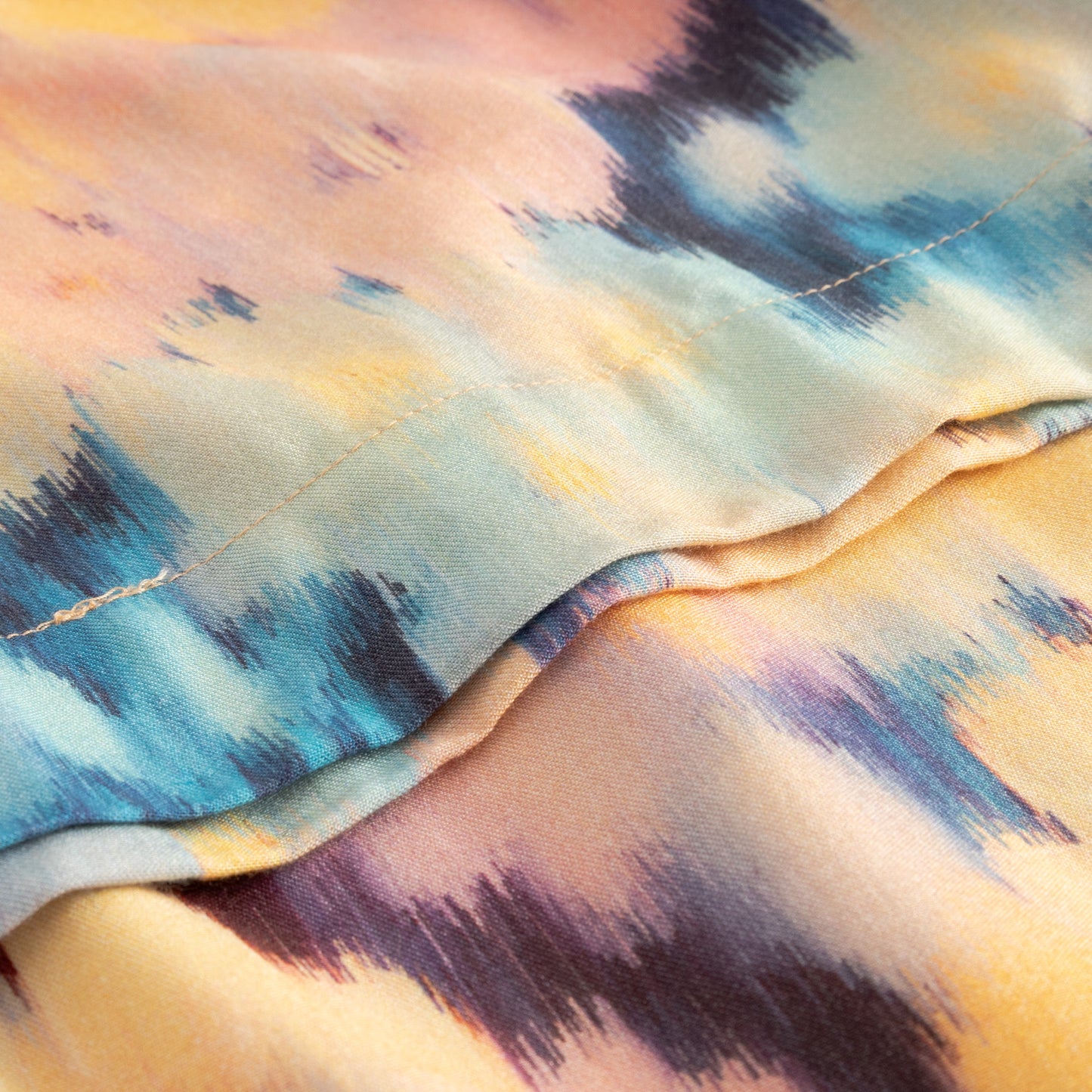 KALLVIK DRESS IKAT FIELD MULTI COLOUR