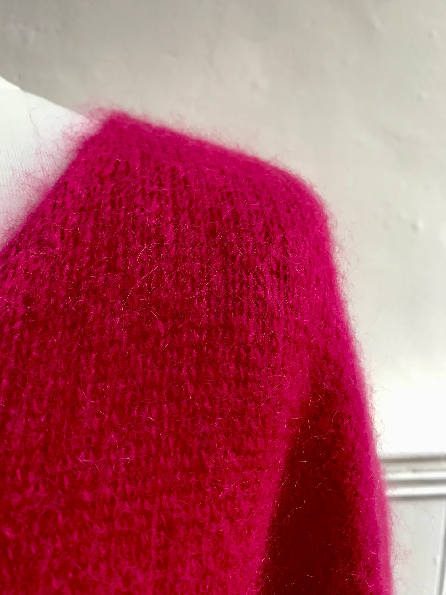 CLEA MOHAIR AND MERINO WOOL SWEATER | PINK