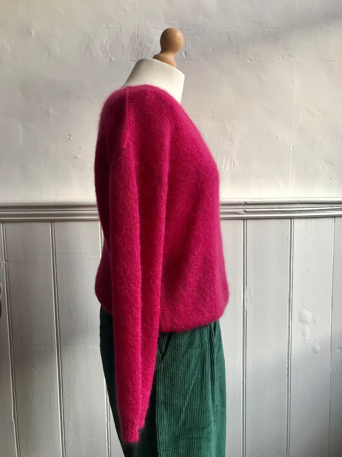 CLEA MOHAIR AND MERINO WOOL SWEATER | PINK