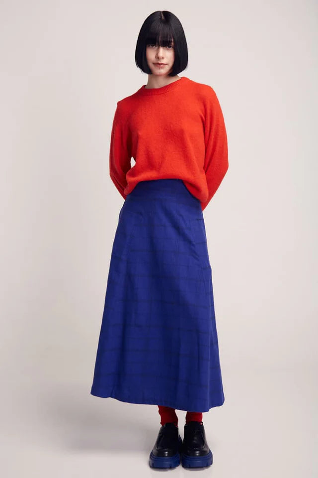 BABOL ALPACA AND MERINO WOOL BLEND JUMPER | RED