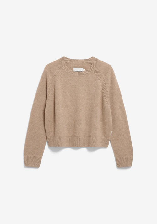 DILIRIAA REGLANA WOOL JUMPER | CINNAMON DUST
