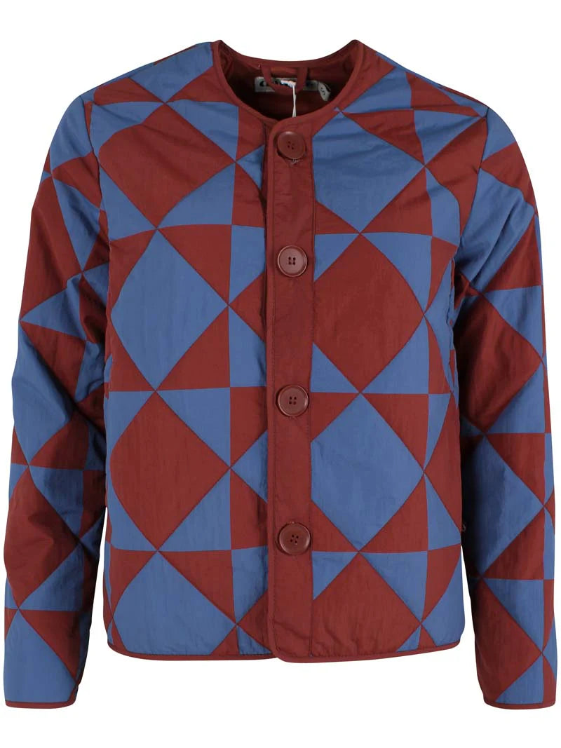 DANELAND THERMO JACKET BRICK/WARM BLUE DIAMETRIC