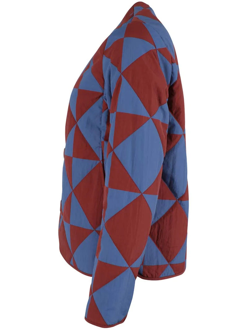 DANELAND THERMO JACKET BRICK/WARM BLUE DIAMETRIC