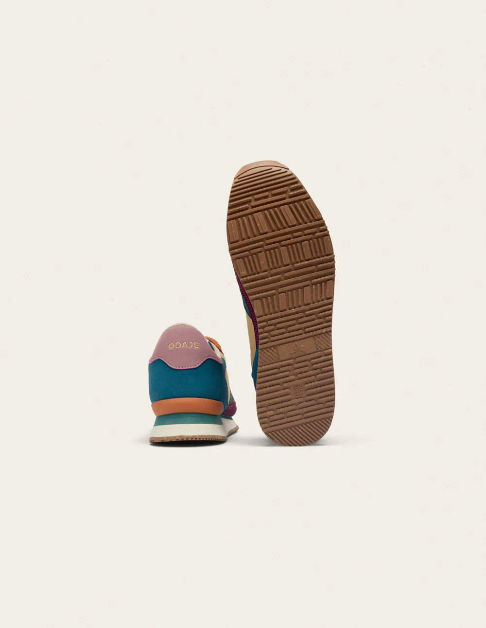 ANDRÉE LOW-TOP TRAINERS
| PLUM BRICK PINK