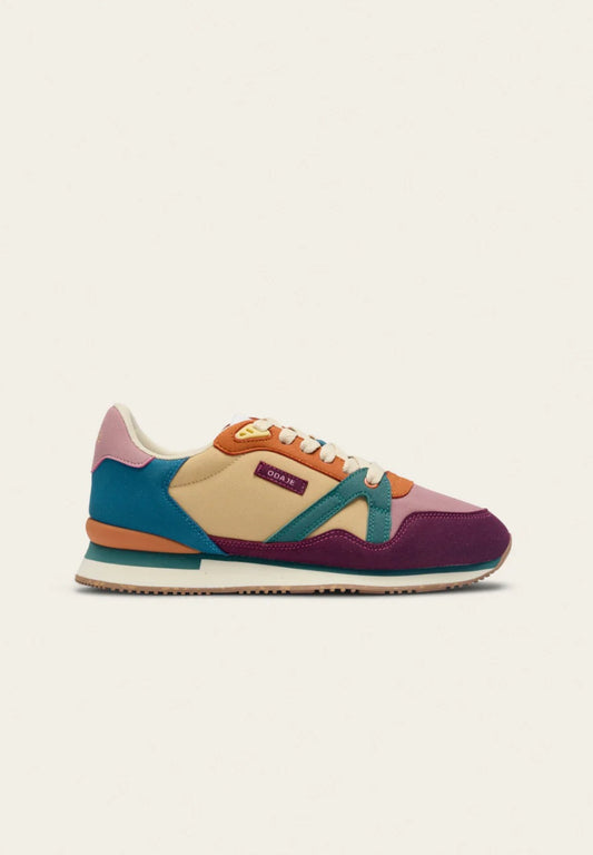 ANDRÉE LOW-TOP TRAINERS
| PLUM BRICK PINK