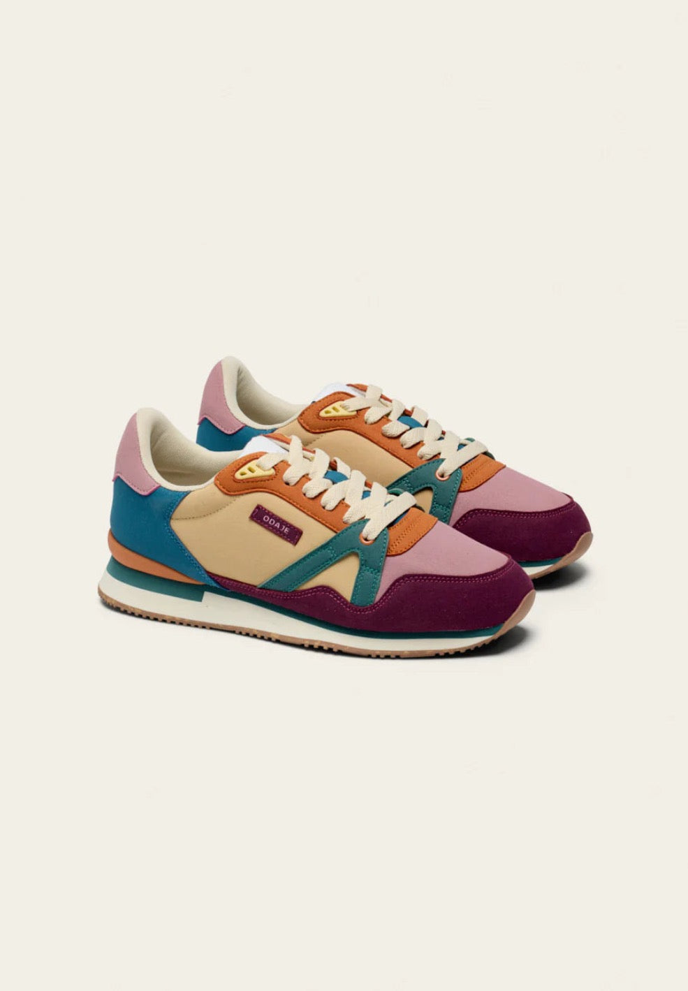 ANDRÉE LOW-TOP TRAINERS
| PLUM BRICK PINK