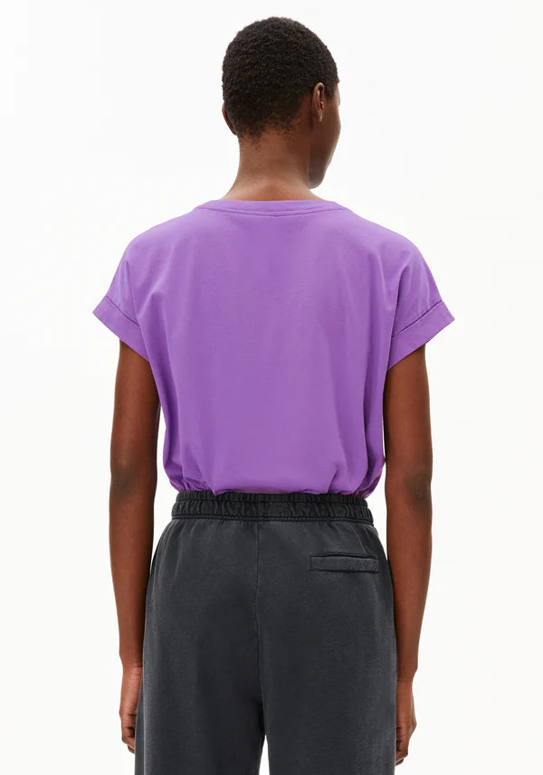 IDAARA ORGANIC COTTON T-SHIRT | ORCHID