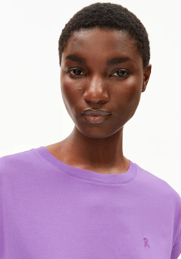 IDAARA ORGANIC COTTON T-SHIRT | ORCHID