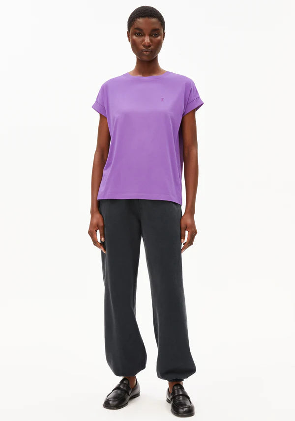 IDAARA ORGANIC COTTON T-SHIRT | ORCHID