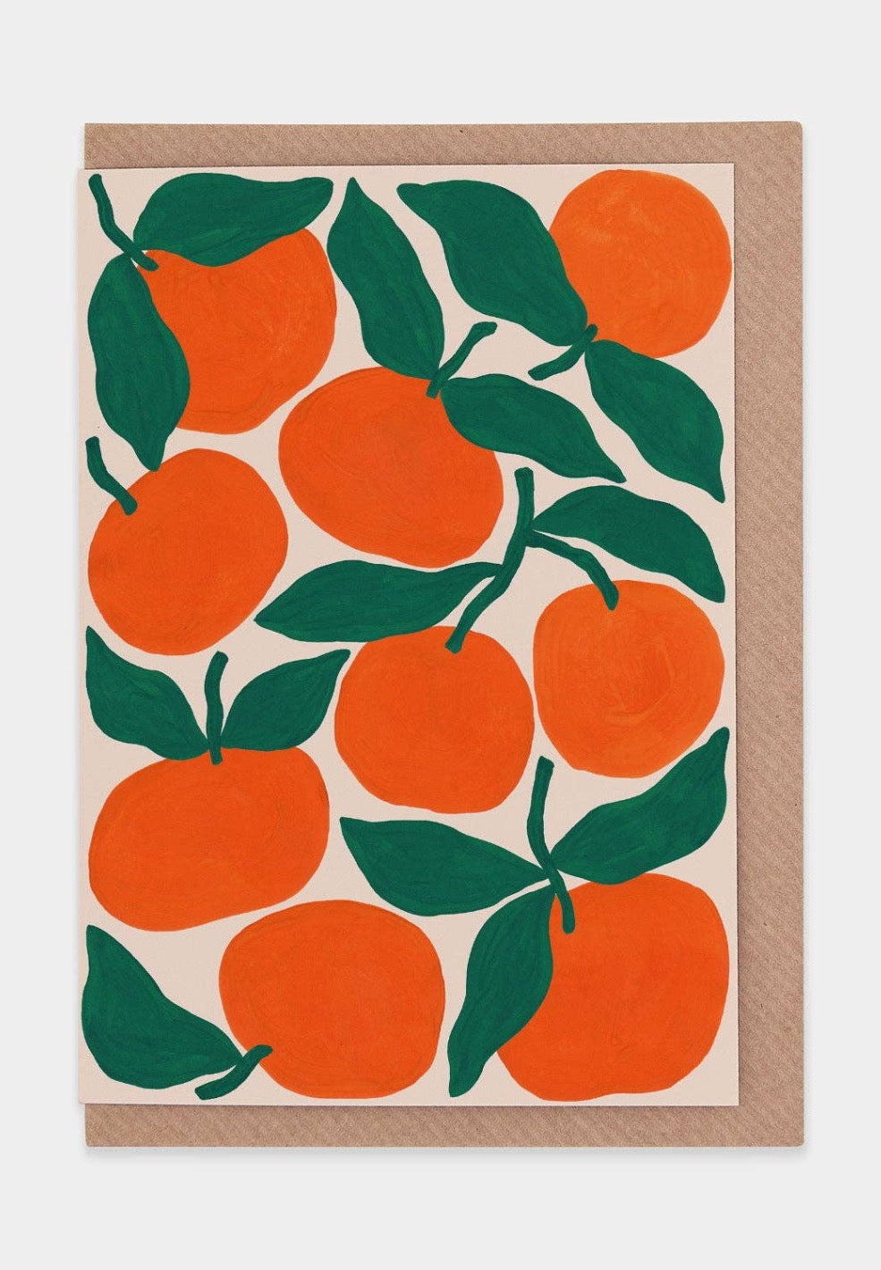 TANGERINES GREETING CARD