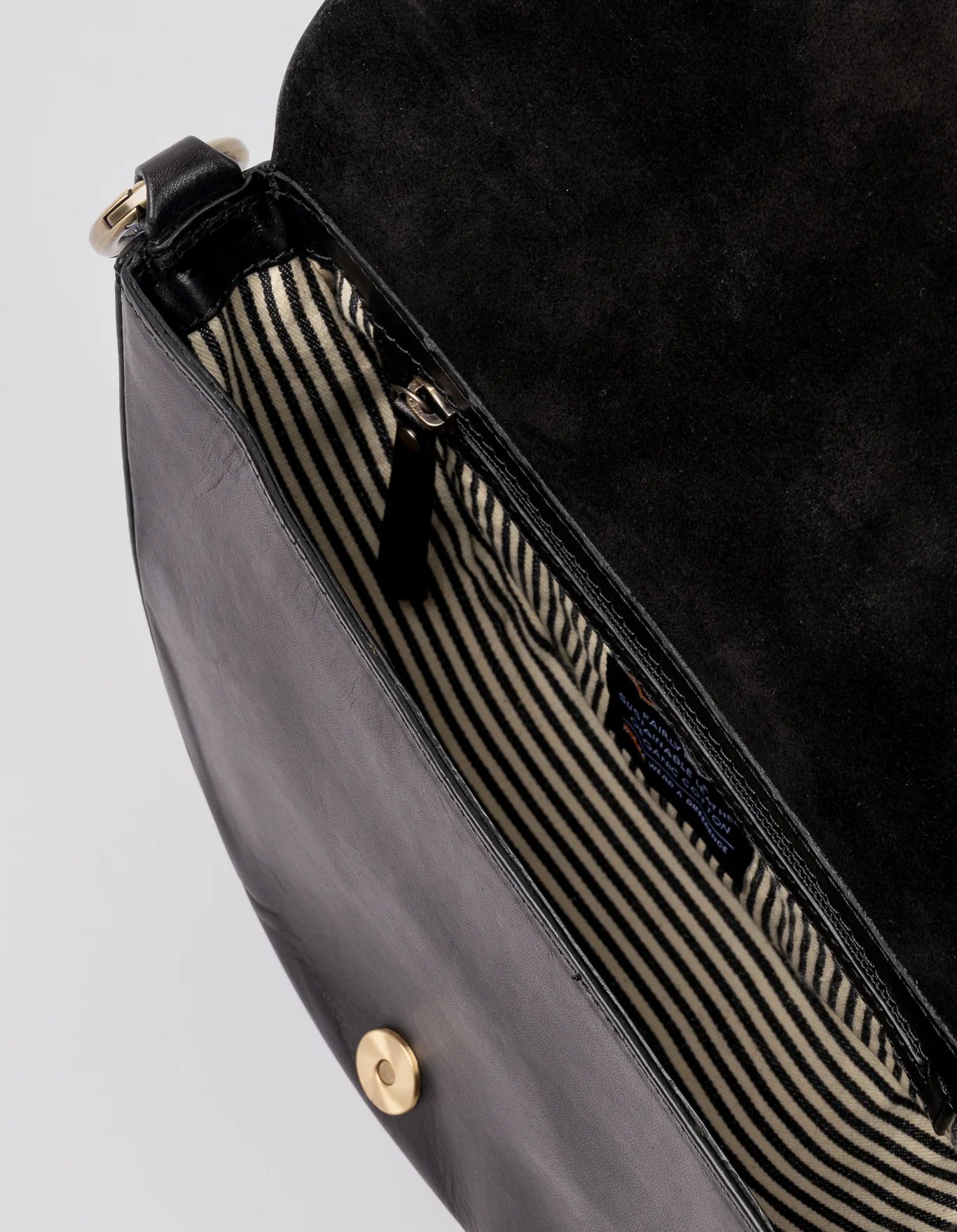 LAURA BAG | BLACK CLASSIC LEATHER