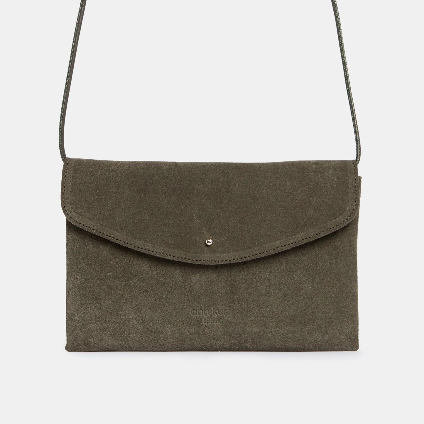 CUTE CLUTCH | SUEDE OLIVE