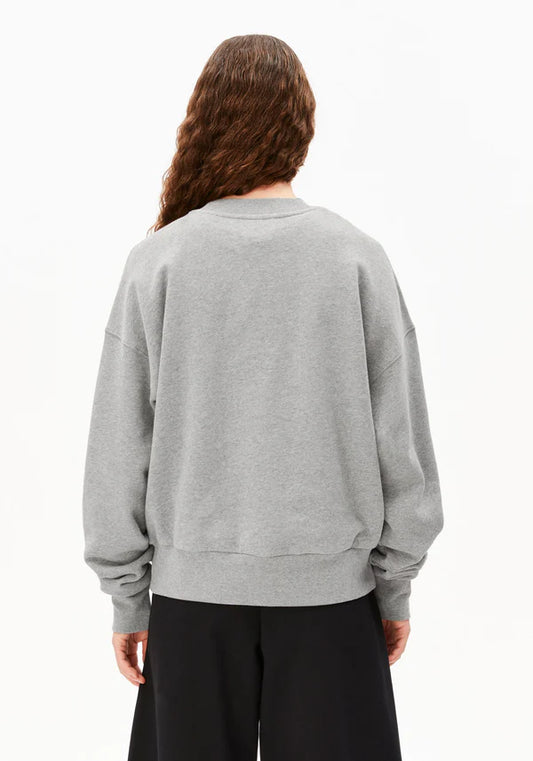 ICONIC Å ALIZAA SWEATSHIRT | SILVER MELANGE