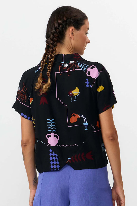 NYASA SHIRT PRINT HOLIDAY