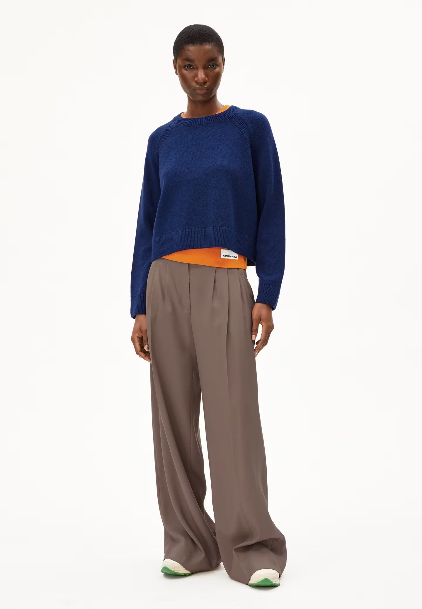 DILIRIAA REGLANA WOOL JUMPER | BLUE NOON