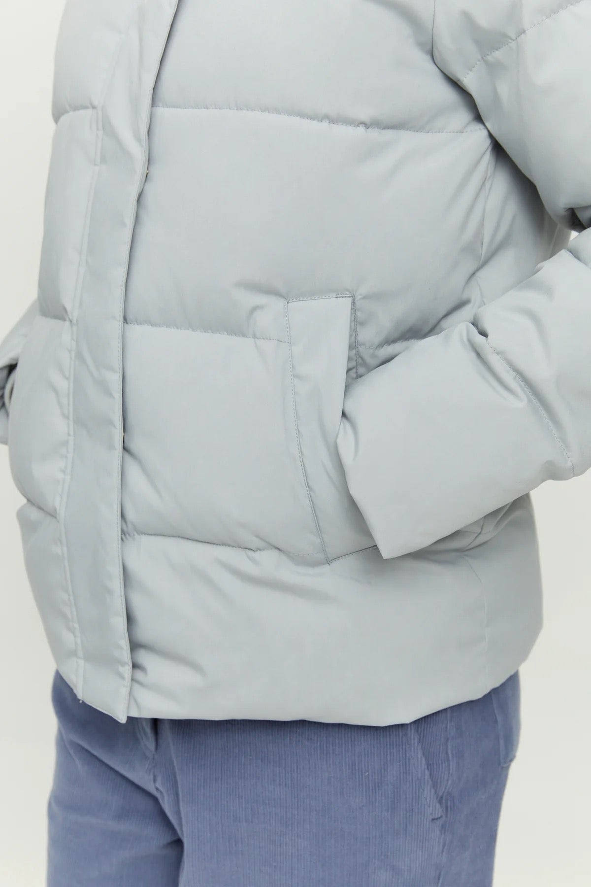 VALENTINA PUFFER JACKET | ICE BLUE