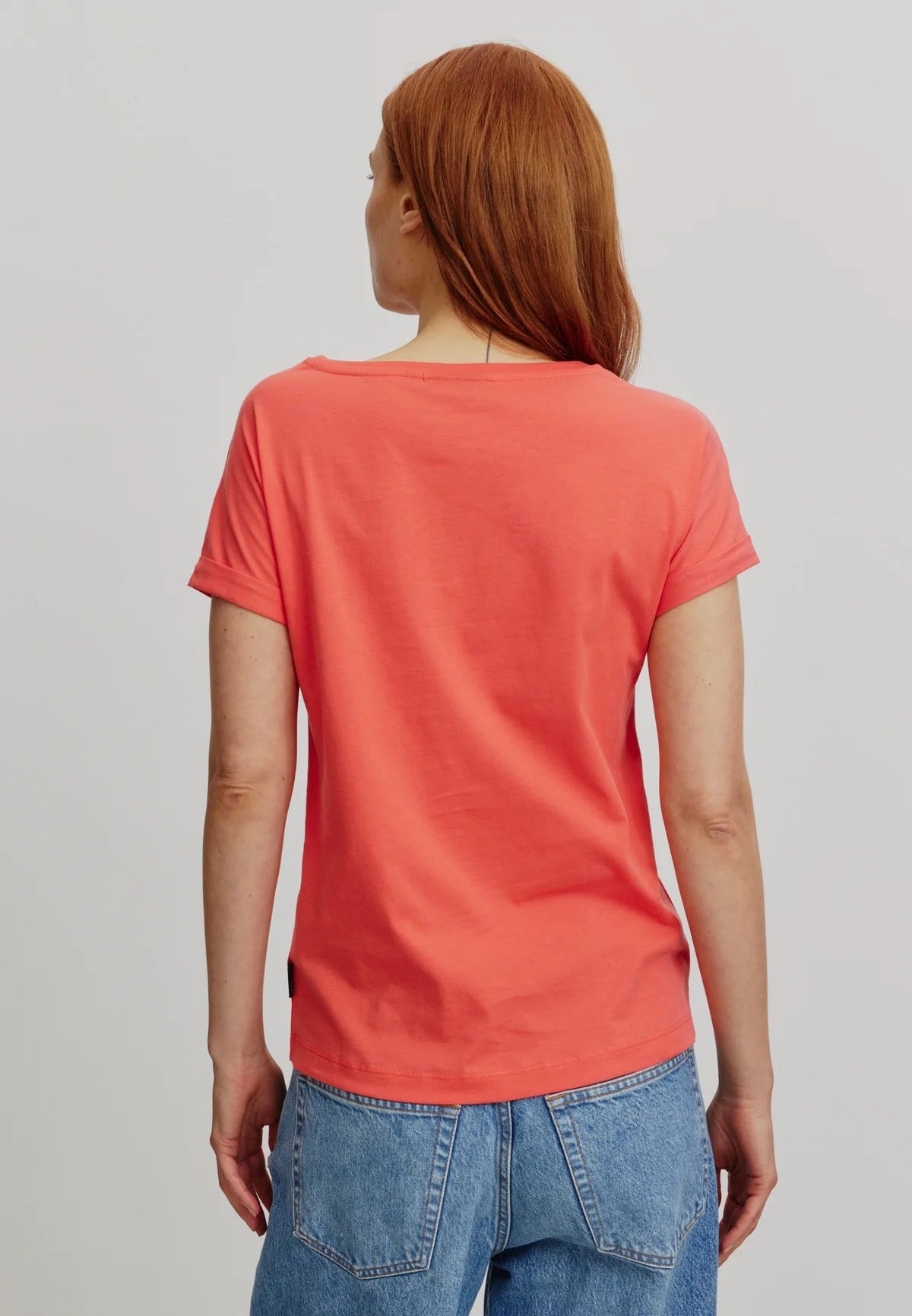 CAYENNE ORGANIC COTTON T-SHIRT | MARS RED