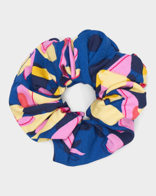 SCRUNCHIE TROPICAL COLLAGE MULTI COLOUR