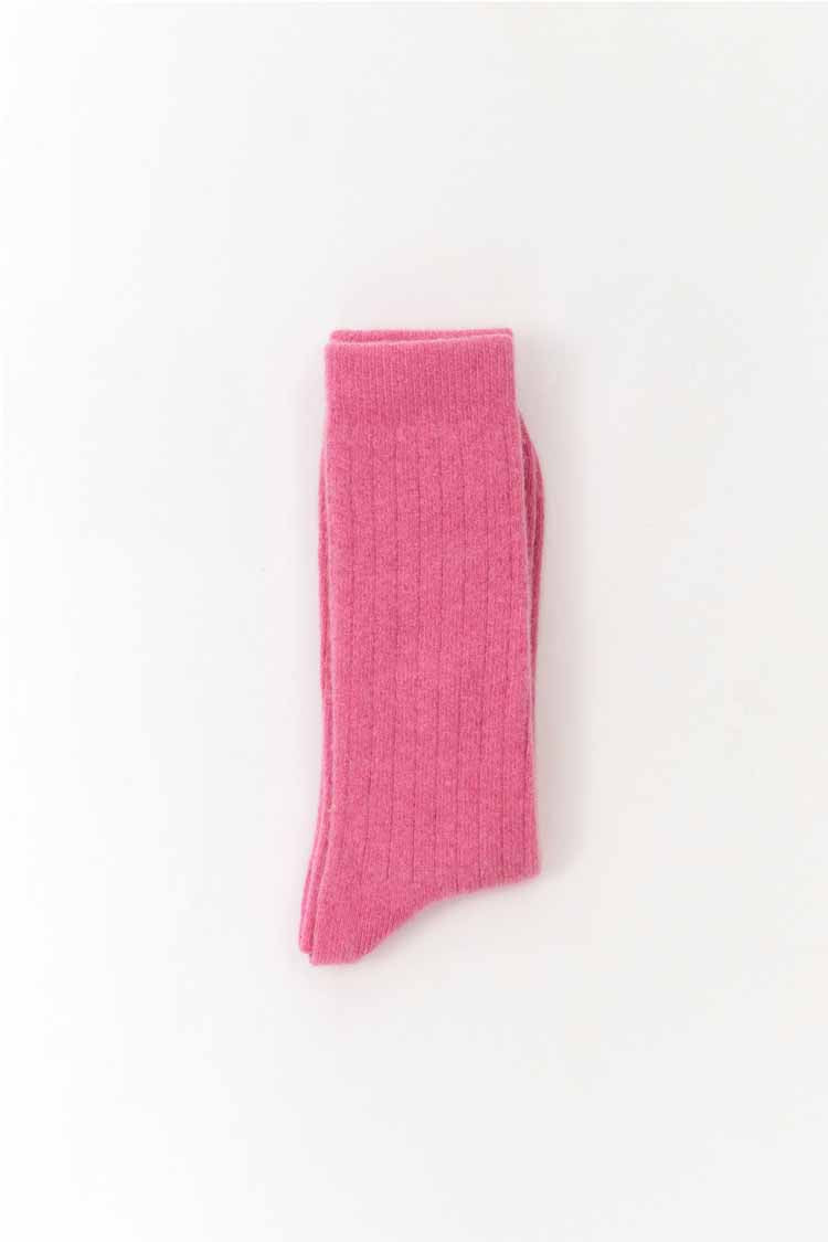 LISOS WOOL SOCKS | PINK