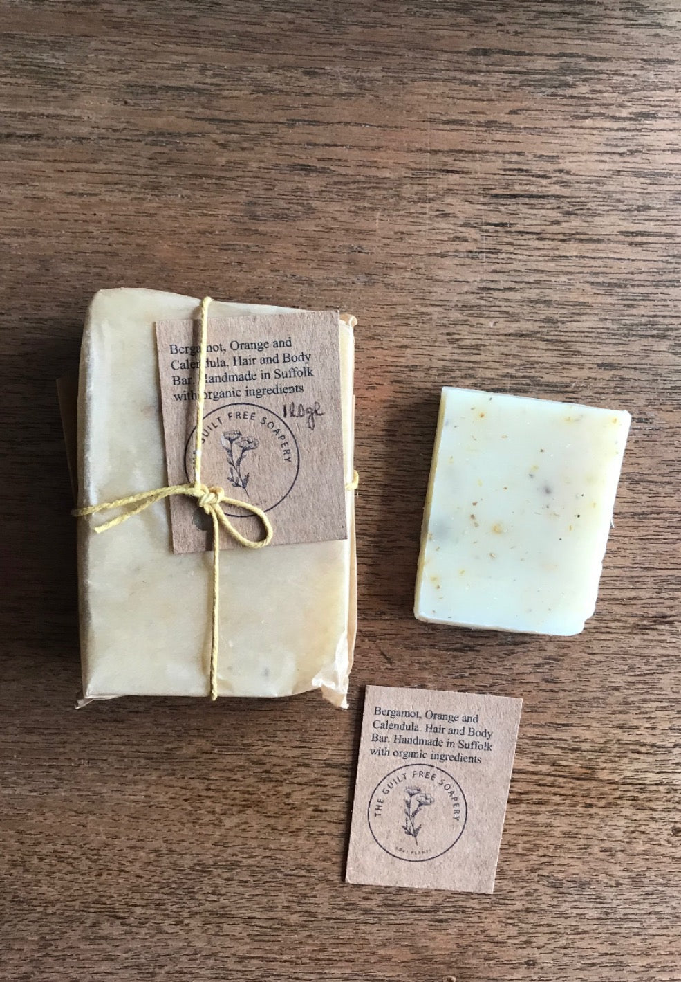SWEET ORANGE & PATCHOULI SOAP/ SHAMPOO BAR