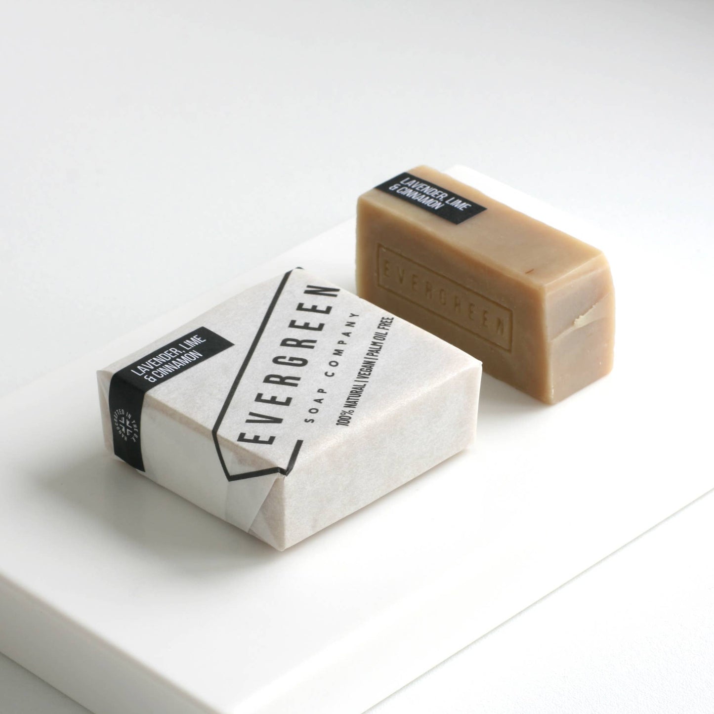 LAVENDER, LIME & CINNAMON 100% NATURAL SOAP