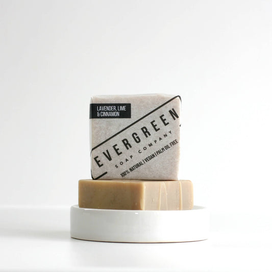LAVENDER, LIME & CINNAMON 100% NATURAL SOAP
