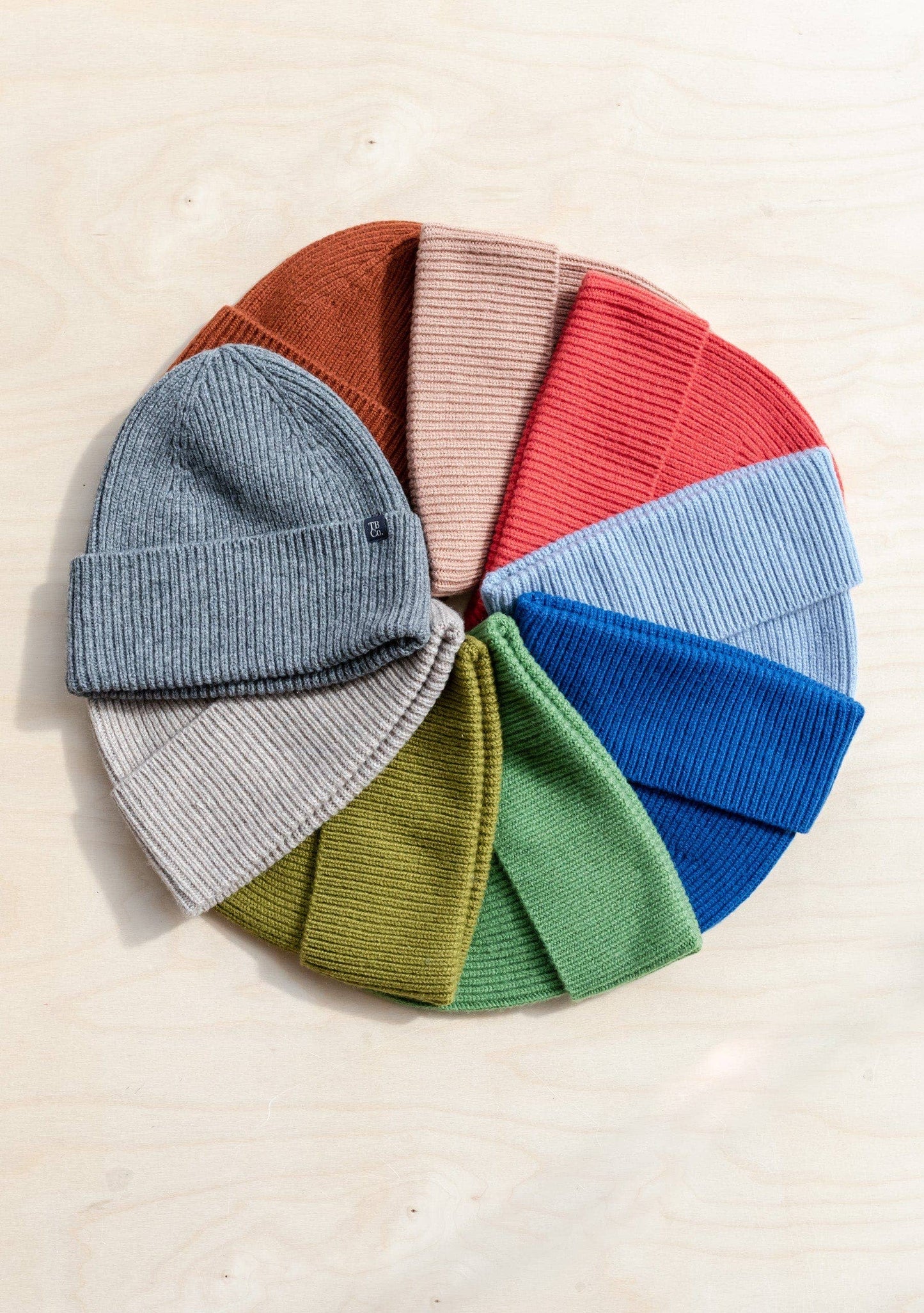 CASHMERE & MERINO WOOL BEANIE | RUST