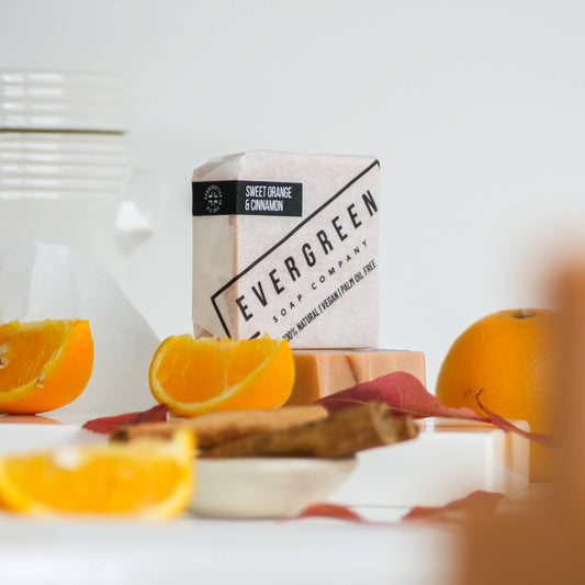 SWEET ORANGE & CINNAMON 100% NATURAL SOAP