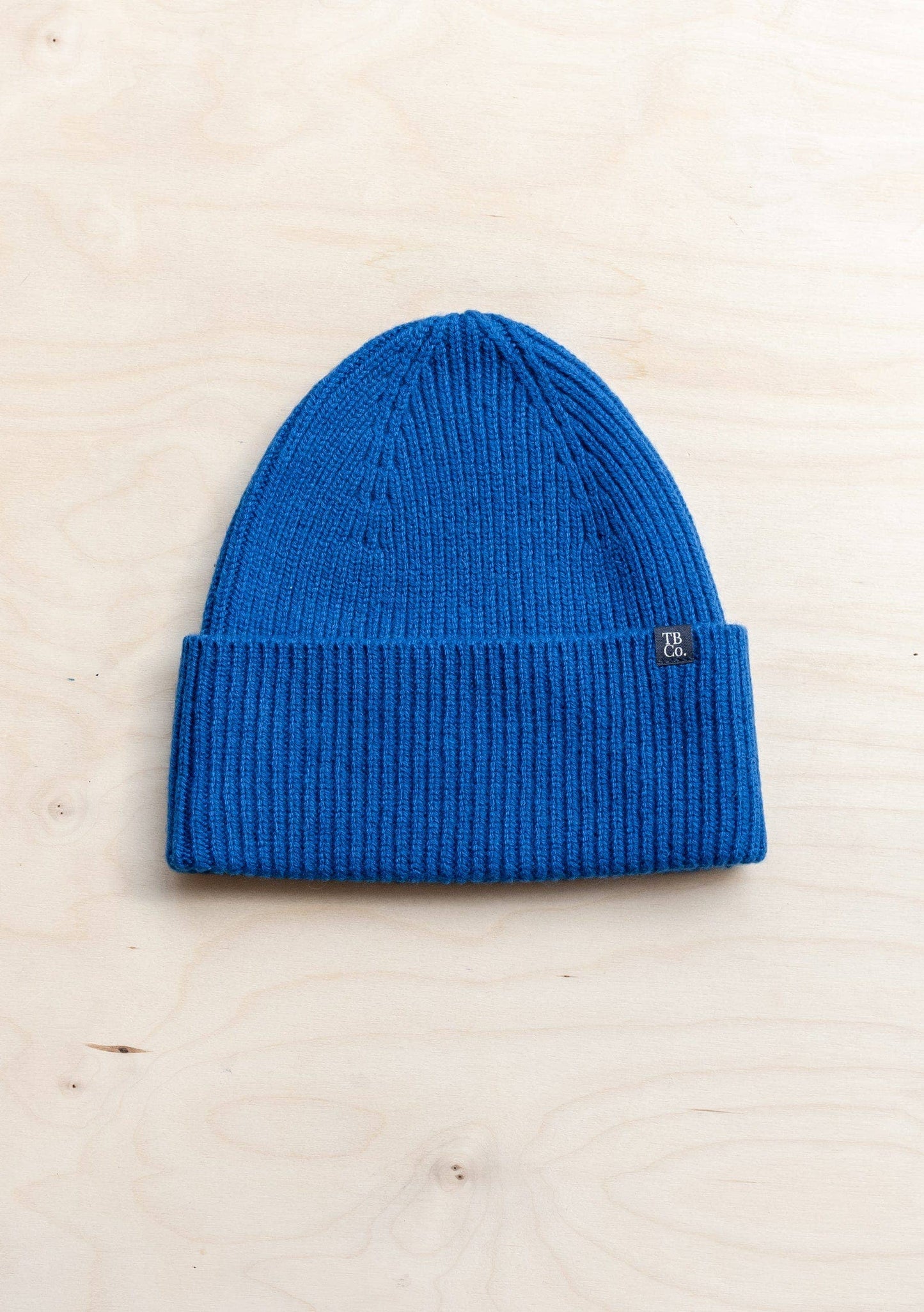 CASHMERE & MERINO WOOL BEANIE | COBALT