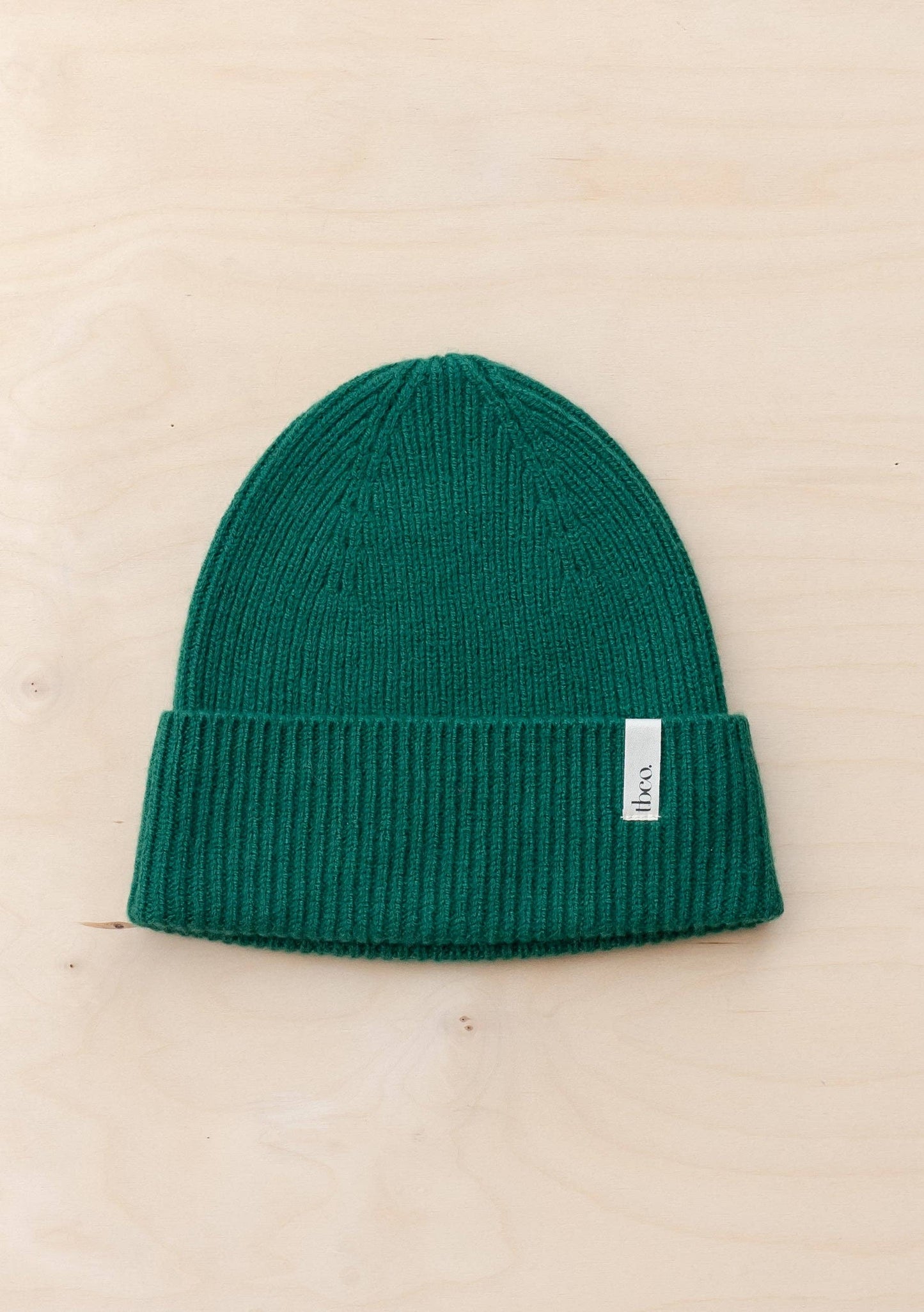 CASHMERE & MERINO WOOL BEANIE | FOREST