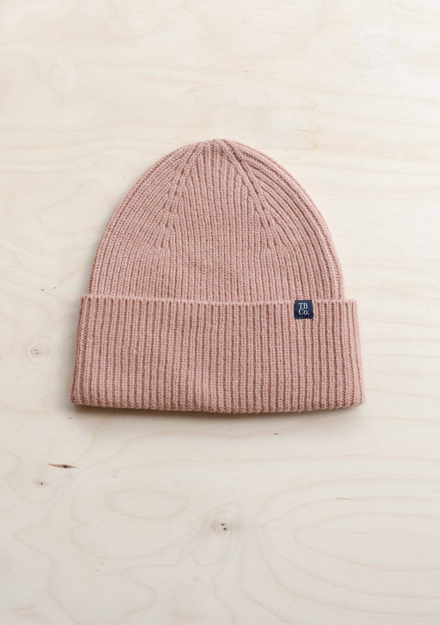 CASHMERE & MERINO WOOL BEANIE | BLUSH