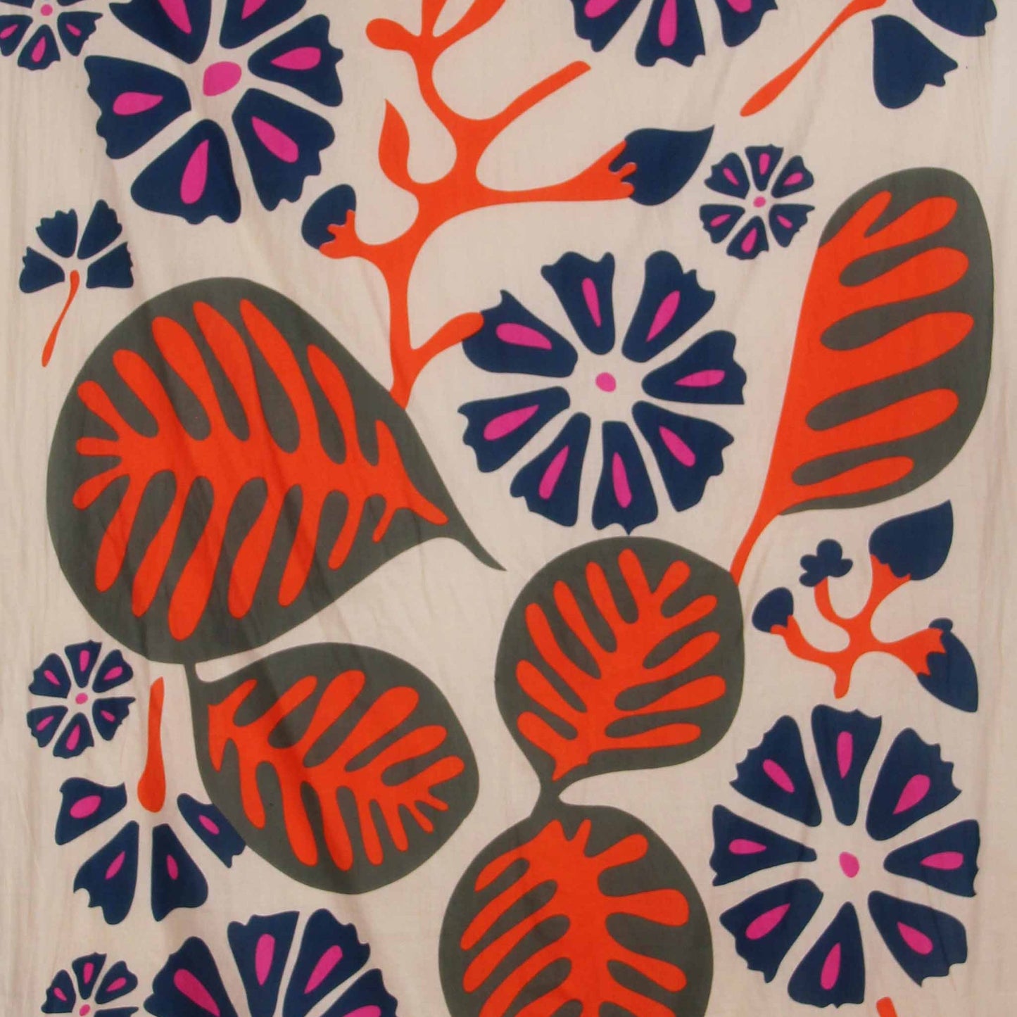 EQUATEUR ORGANIC COTTON SCARF || ORANGE