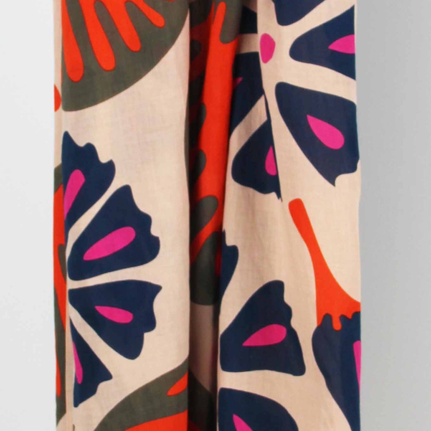 EQUATEUR ORGANIC COTTON SCARF || ORANGE