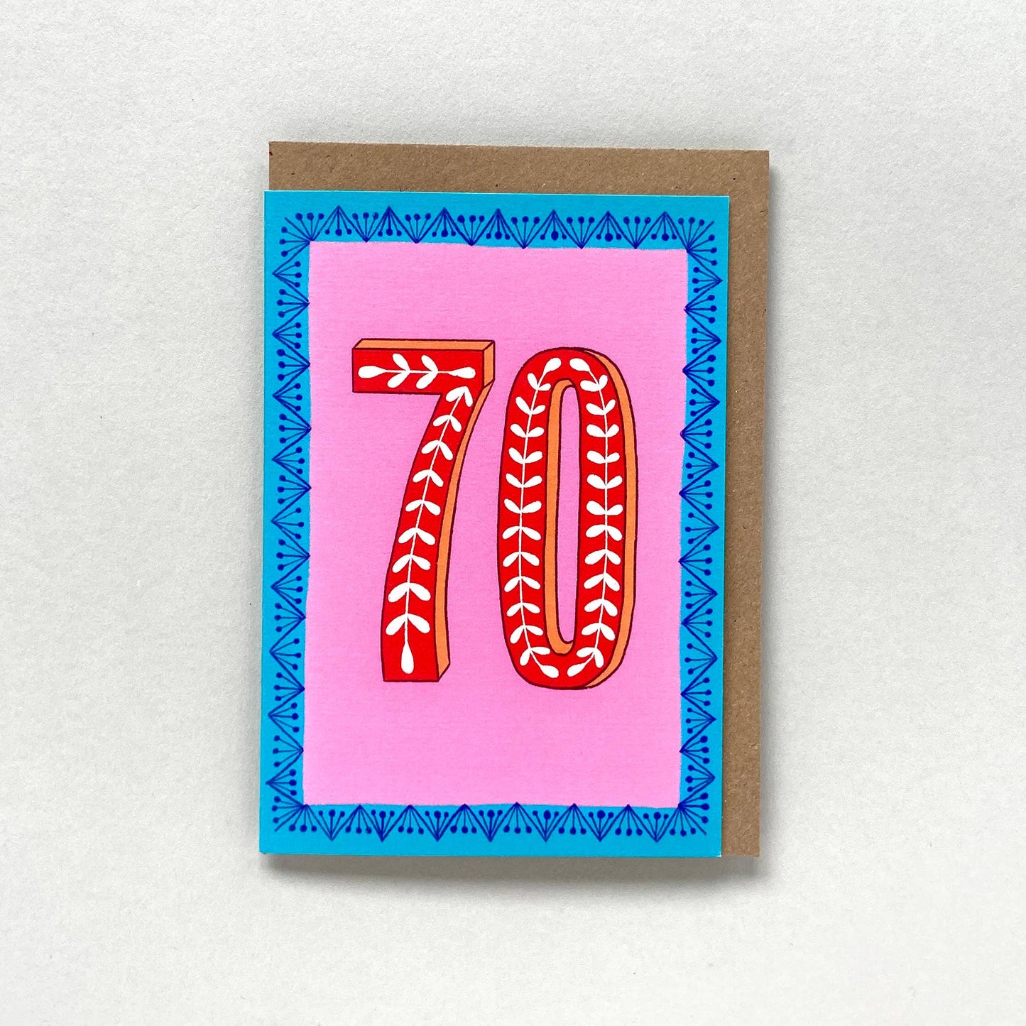 GREETING CARD | 70TH BIRTHDAY