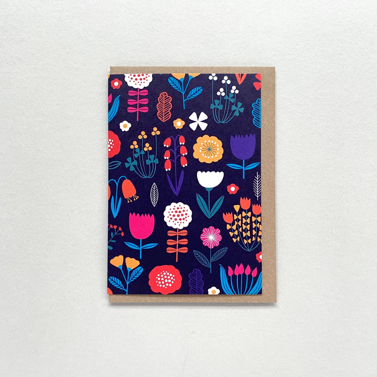 GREETING CARD | SCANDI FLORAL