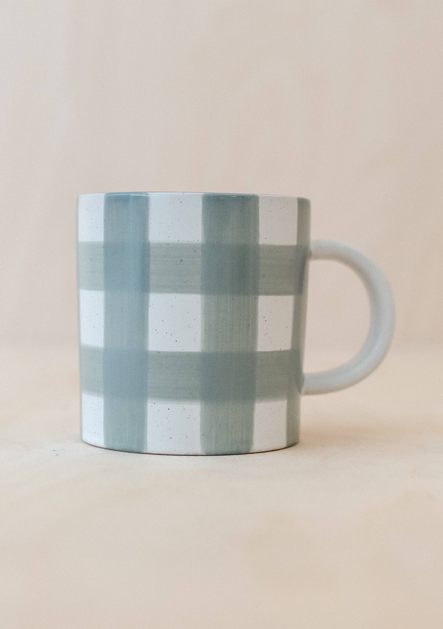 SAGE CHECK MUG