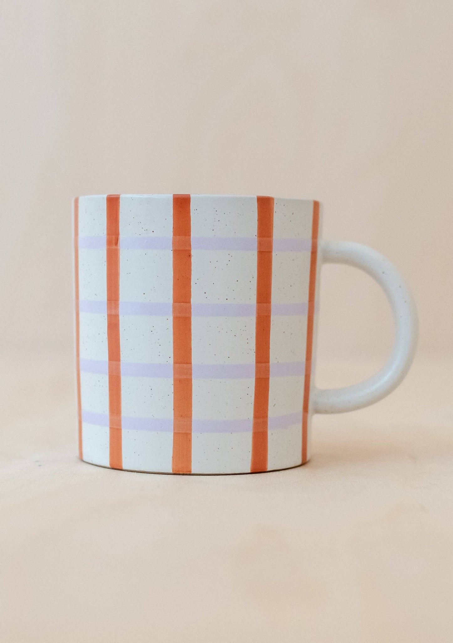 LILAC CHECK MUG
